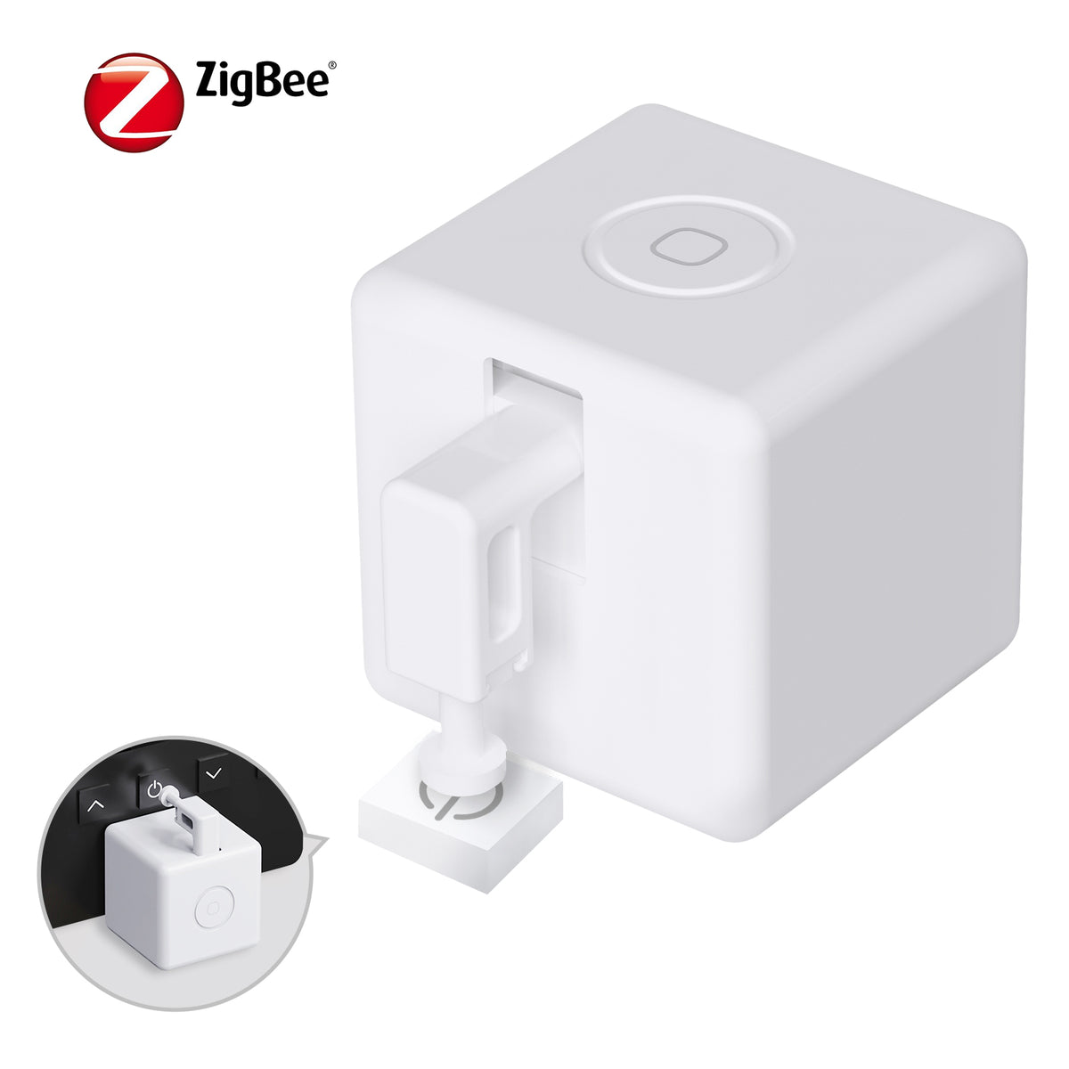 MOES Smart Fingerbot Plus, Wireless Touch Button Switch Bot ON/OFF