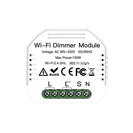 DIY Smart WiFi Light LED Dimmer 1/2 Way Switch - Moes