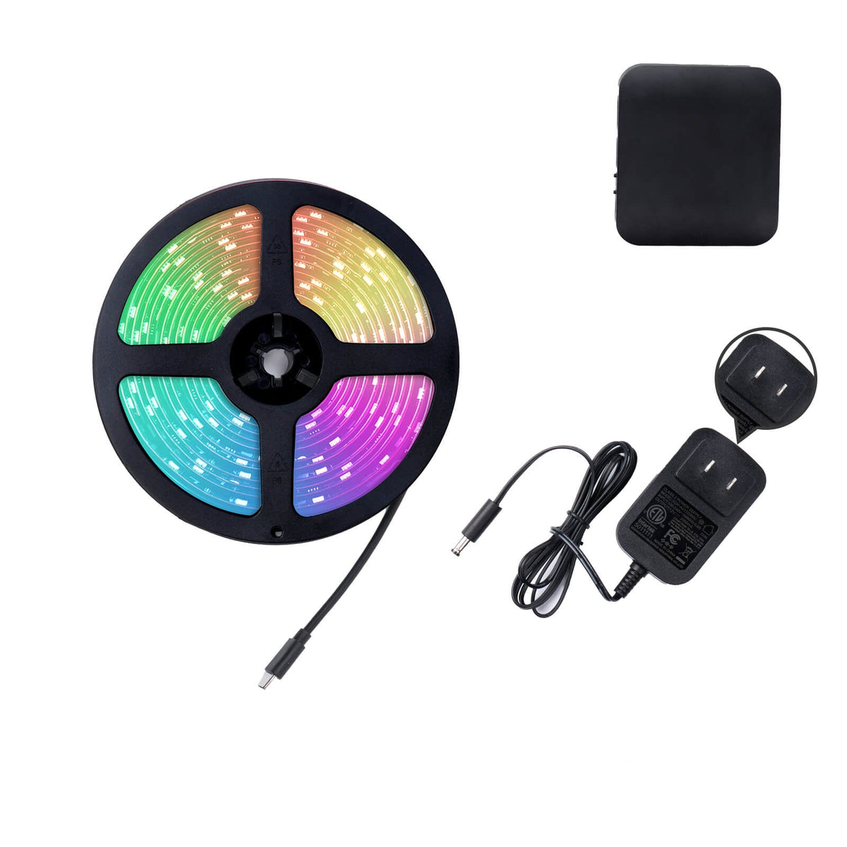 The music sound is received by the microphone on the set-top box - MOES