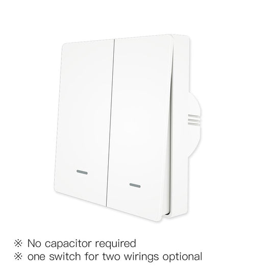 No capacitor required one switch for two wirings optiona - Moes