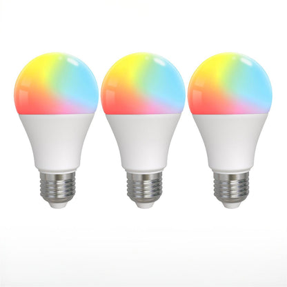 Bombilla LED inteligente Ble regulable, 9 W, E27, color ajustable, compatible con Alexa.
