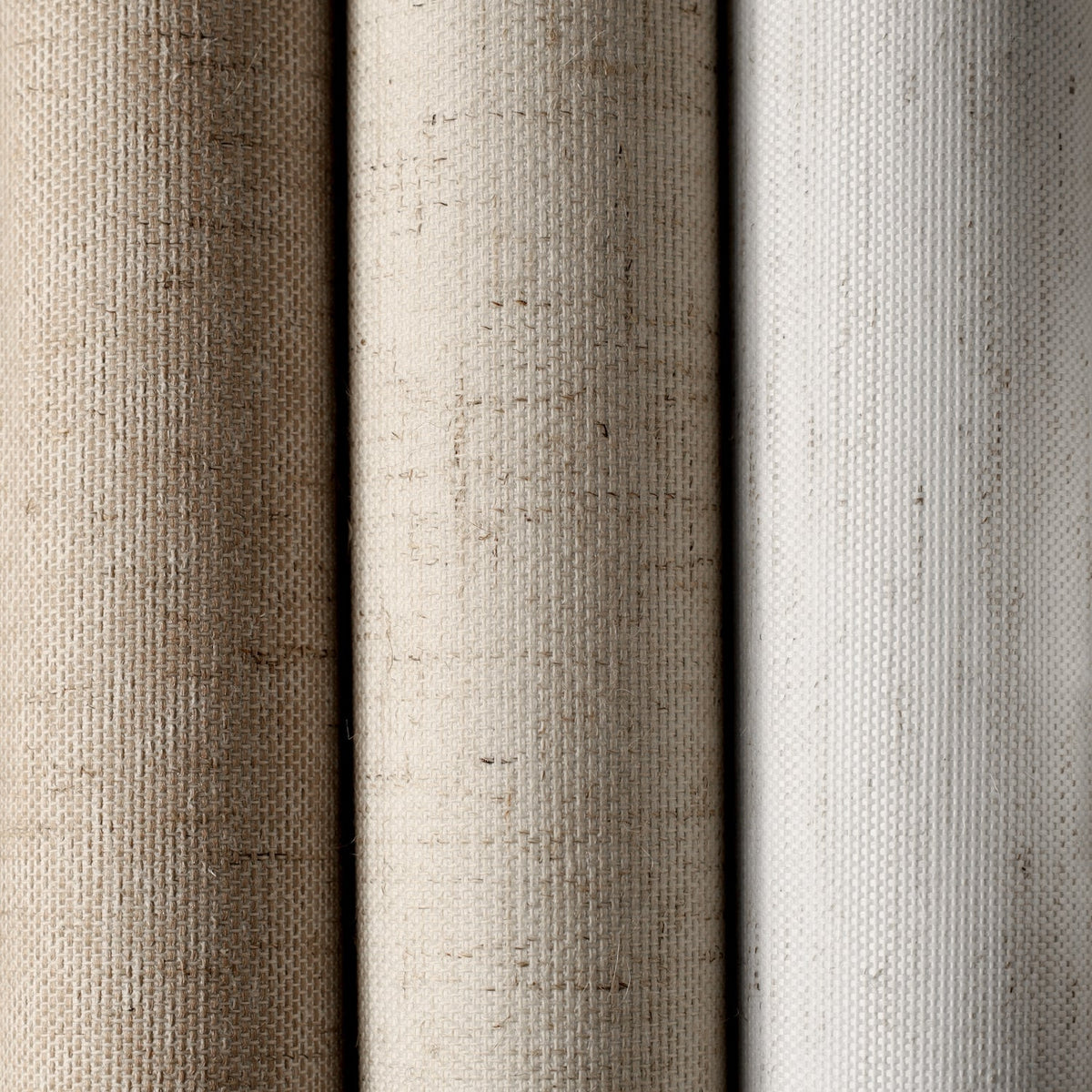 Textured fabric swatch in brown, beige, and gray