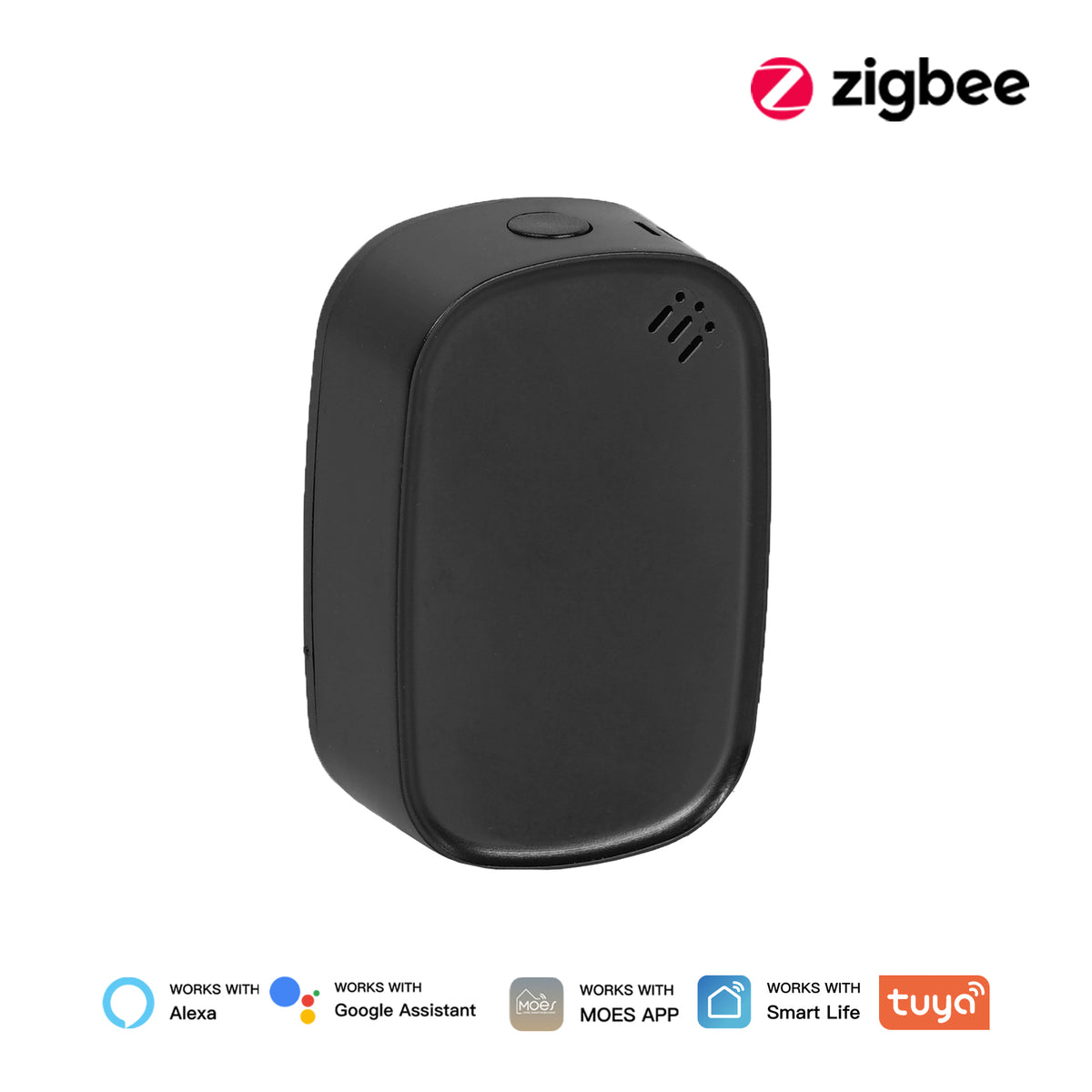 Zigbee Smart Temperatur Feuchtigkeit Sensor Innen Hygrometer APP Überwachung
