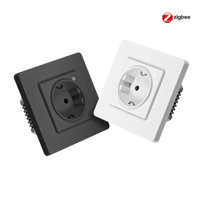 Enchufe inteligente Star Ring ZigBee con monitor de energía para pared de la UE