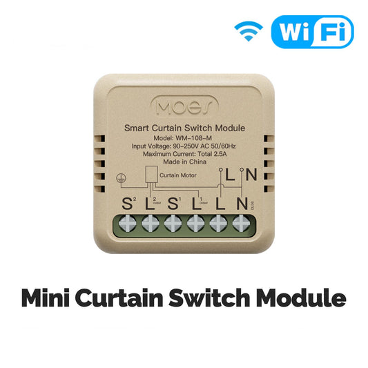 WiFi Smart Curtain Switch Module Mini Design App Remote Control