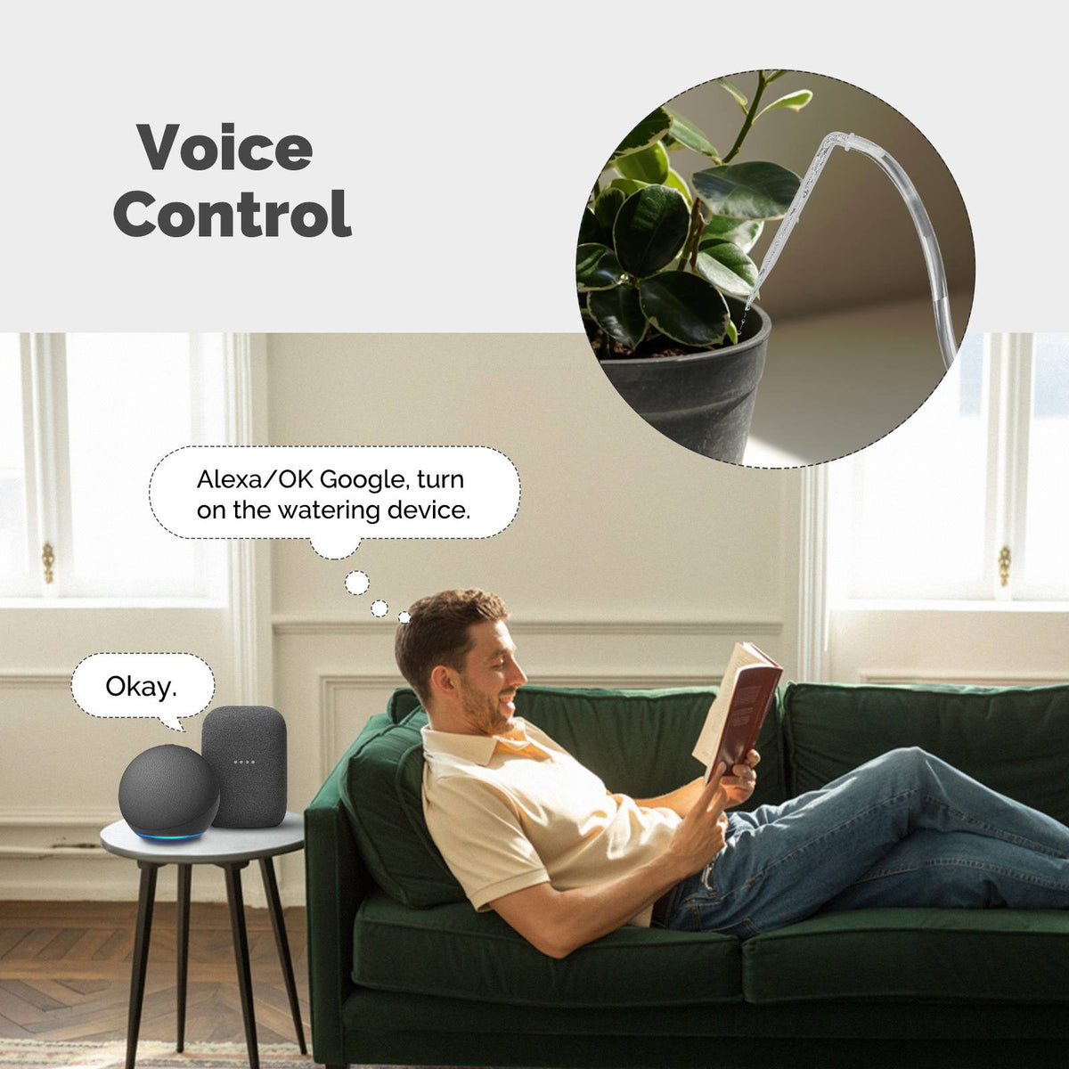 WiFi Watering Device Irrigation Automation Timer Smart Cycle Soak Plant Watering Machine