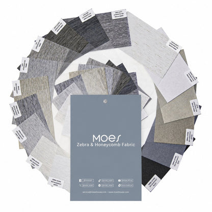 MOES Curtain Zebra & Honeycomb Fabric Samples