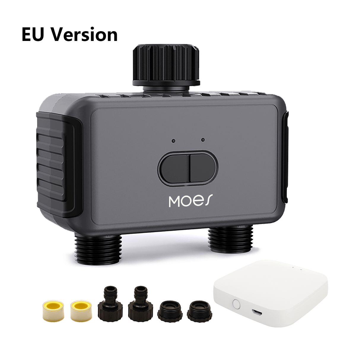 Bluetooth Timer, Smart Sprinkler Water Timer with 2 Outlet - MOES