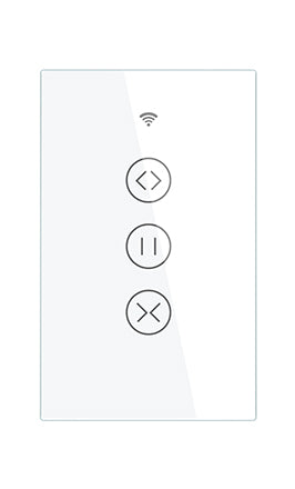 WiFi RF433 Smart Curtain Touch Switch