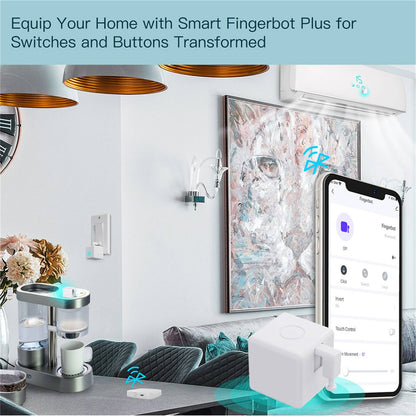 Equip Your Home with Smart Fingerbot Plus for Switches and Buttons Transformed - MOES