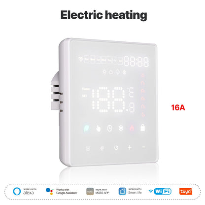WiFi Smart Thermostat Programmable Temperature Controller Water Boiler Electric Heating - MOES