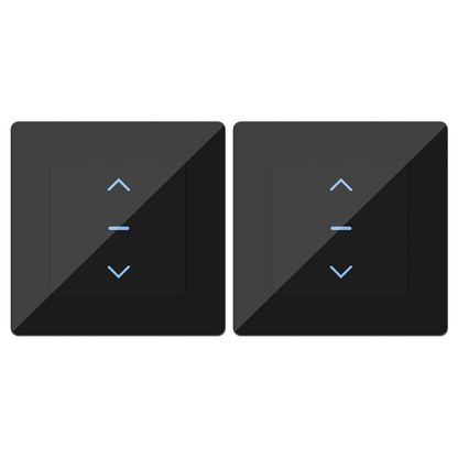 WiFi Touch Smart Curtain Switch Design for Motorized Curtains and Roller Blinds EU - MOES