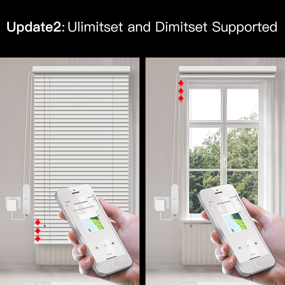 ZigBee Smart DIY Motorized Roller Blinds/Shades Drive Motor 2MQTT Setup Available Am43 - MOES