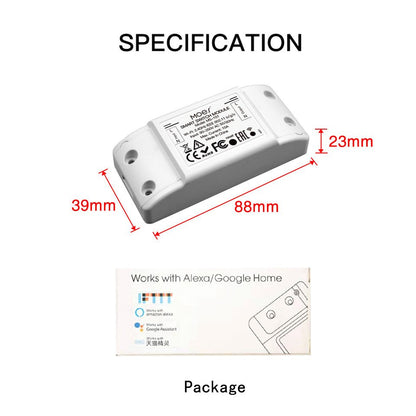 DIY WiFi RF Smart Light Switch Universal Breaker Timer - MOES