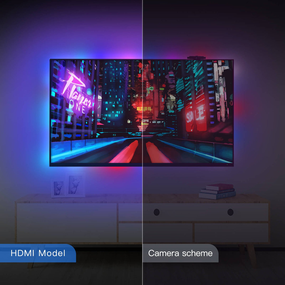 Adjustable color and brightness as desired - MOES