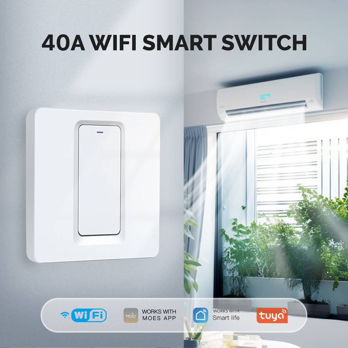 40A WIFI SMART SWITCH - MOES