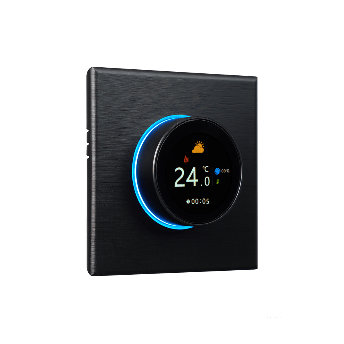 Complete functions displayed on the knob and can be controlled by rotating the knob for your convenience - MOES