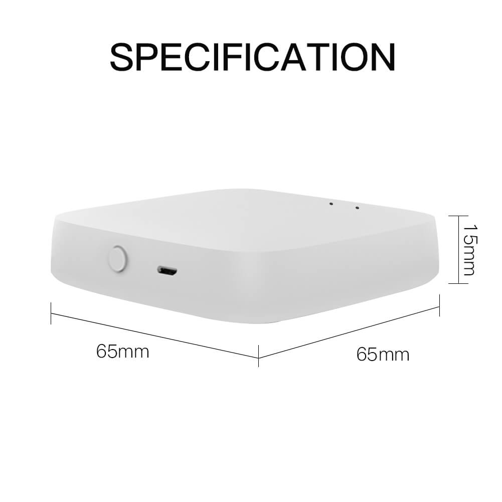 wifi ZigBee3.0 bluetooth Multi-mode Gateway specification - MOES