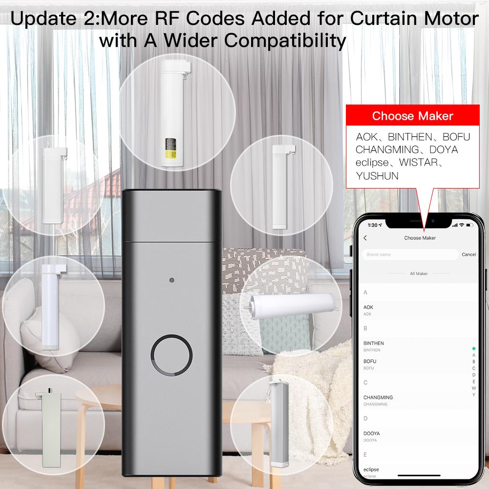 Tuya Smart Infrared WiFi Remote Controller Wireless USB IR+RF Controller for TV Fan Smart Home Automation Support Alexa Google Home - Moes