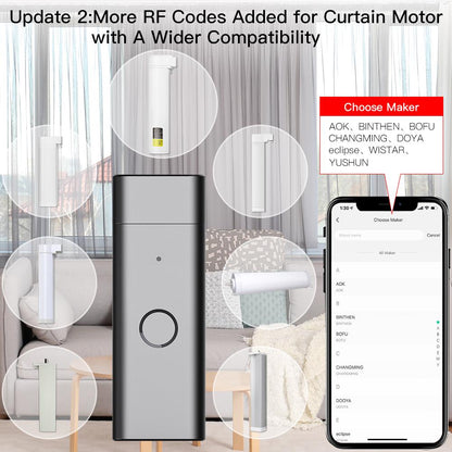 Tuya Smart Infrared WiFi Remote Controller Wireless USB IR+RF Controller for TV Fan Smart Home Automation Support Alexa Google Home - Moes