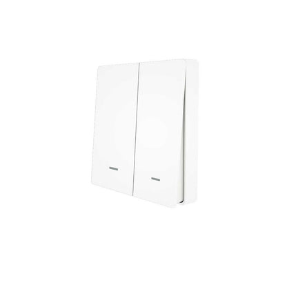 WiFi RF433 Smart Light 2 Way Multi-control Push Button Switch Neutral Wire EU - MOES
