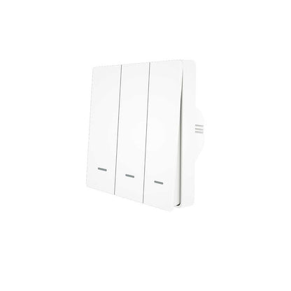 WiFi RF433 Smart Light 2 Way Multi-control Push Button Switch Neutral Wire EU - MOES