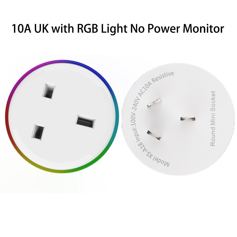 10A UK with RGB Light No Power Monitor - Moes