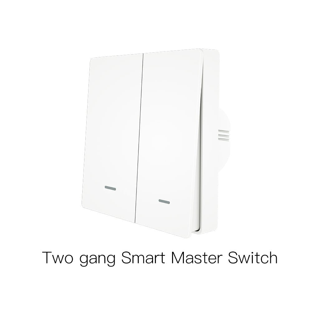 WiFi Smart Wall Light Switch With RF433 2-Way Multi-Control Push Button with RF Transmitter Switch - Moes