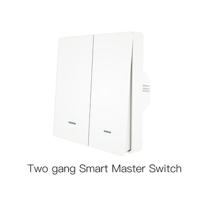 WiFi Smart Wall Light Switch With RF433 2-Way Multi-Control Push Button with RF Transmitter Switch - Moes