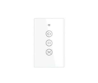 ZigBee RF433 Smart Curtain Blinds Shutter Touch Switch Multi-control Neutral Wire Required US - MOES