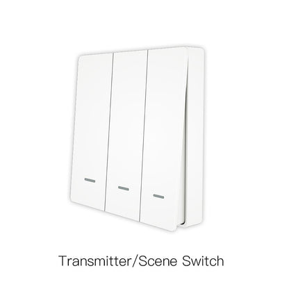 ZigBee Smart Push Button Switch and ZigBee Scene Switch Kit L Only No Neutral Wire or L+N Wiring Optional No Capacitor Required Tuya ZigBee Hub Required - Moes